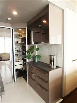 機能的で美しいオープンキッチンに 機能的で美しいオープンキッチンに